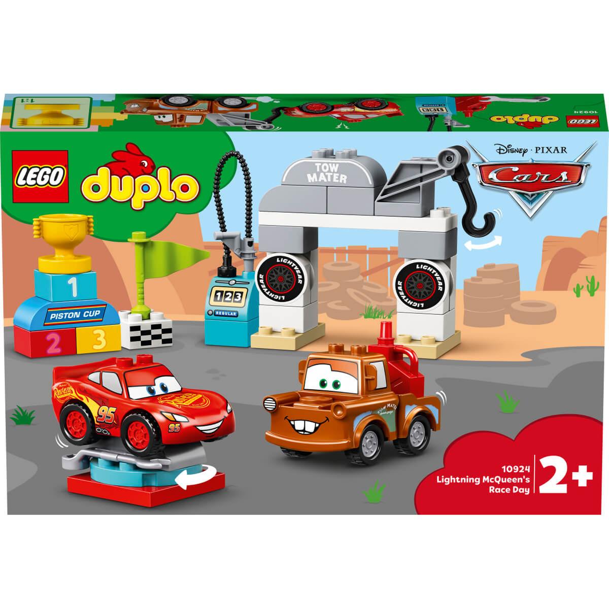 LEGO Duplo - Dia da Corrida de Relâmpago McQueen - 10924 | Duplo carros |  Loja de brinquedos e videojogos Online Toysrus