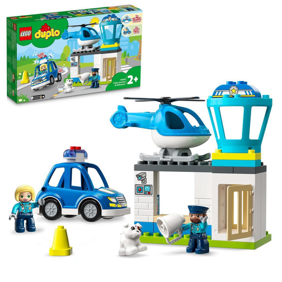 LEGO DUPLO - Esquadra da polícia e helicóptero - 10959 | Duplo vila | Loja  de brinquedos e videojogos Online Toysrus
