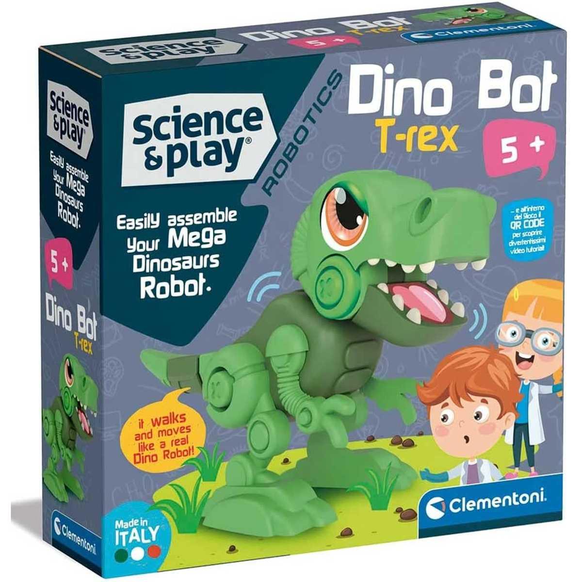 Clementoni - Robô T-Rex para Montar e Aprender Robótica Infantil, Brinquedo  Educativo ㅤ | Clementoni ciência | Loja de brinquedos e videojogos Online  Toysrus