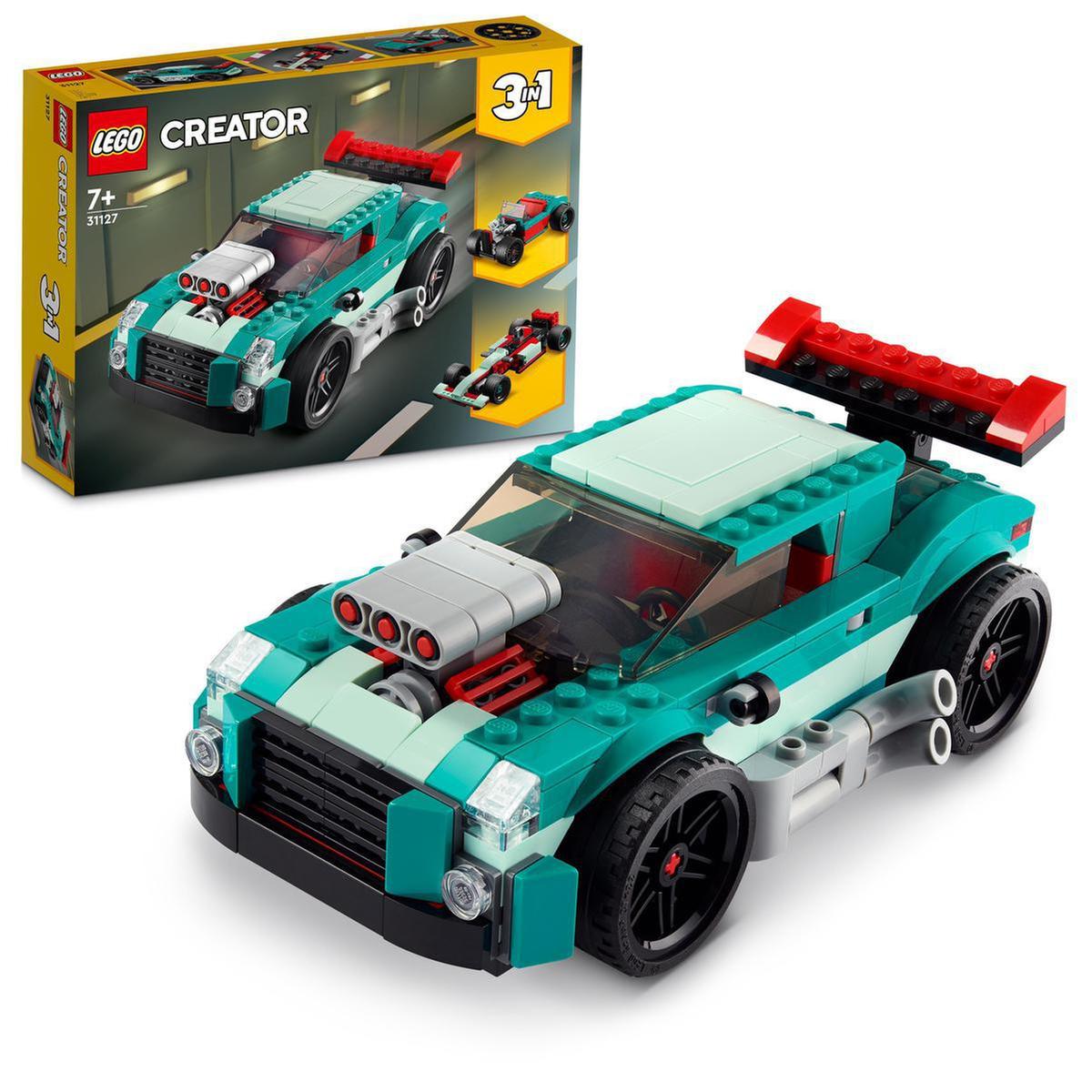 LEGO Creator - Carro de corrida de rua - 31127 | LEGO CREATOR | Loja de  brinquedos e videojogos Online Toysrus