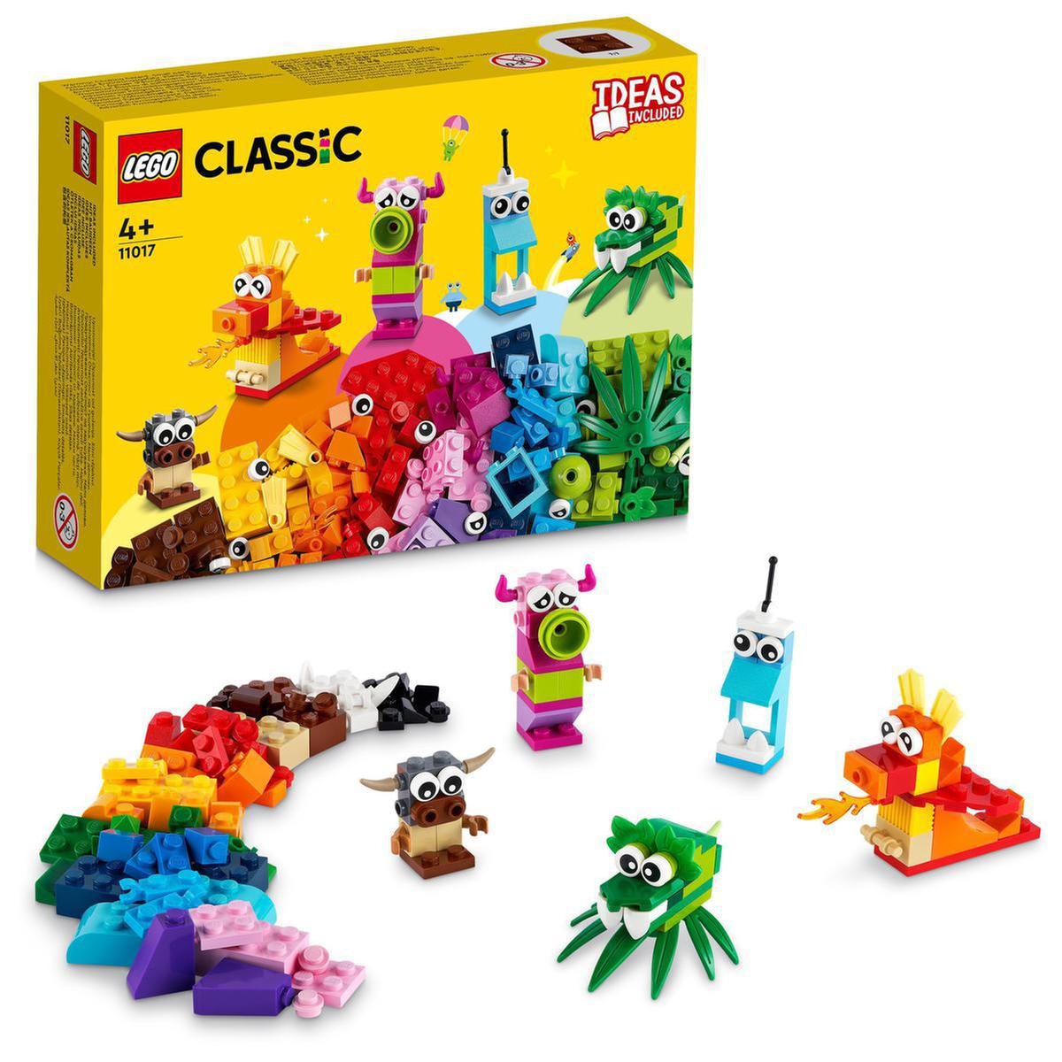 LEGO Classic - Monstros criativos - 11017 | LEGO TIJOLOS E BASES | Loja de  brinquedos e videojogos Online Toysrus