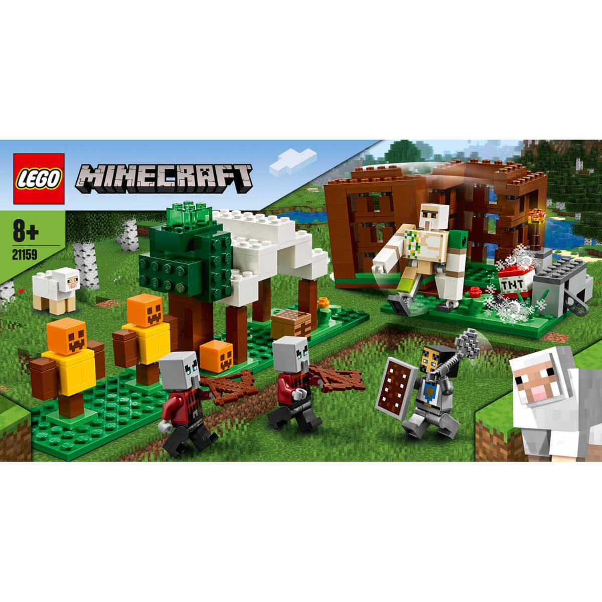 LEGO Minecraft - O Posto Avançado do Saqueador - 21159 | Minecraft | Loja  de brinquedos e videojogos Online Toysrus