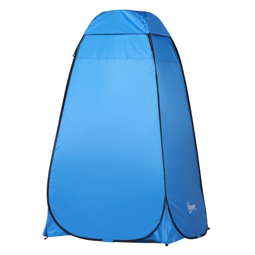 Outsunny - Tenda vestuário dobrável 120x120x190 cm Azul