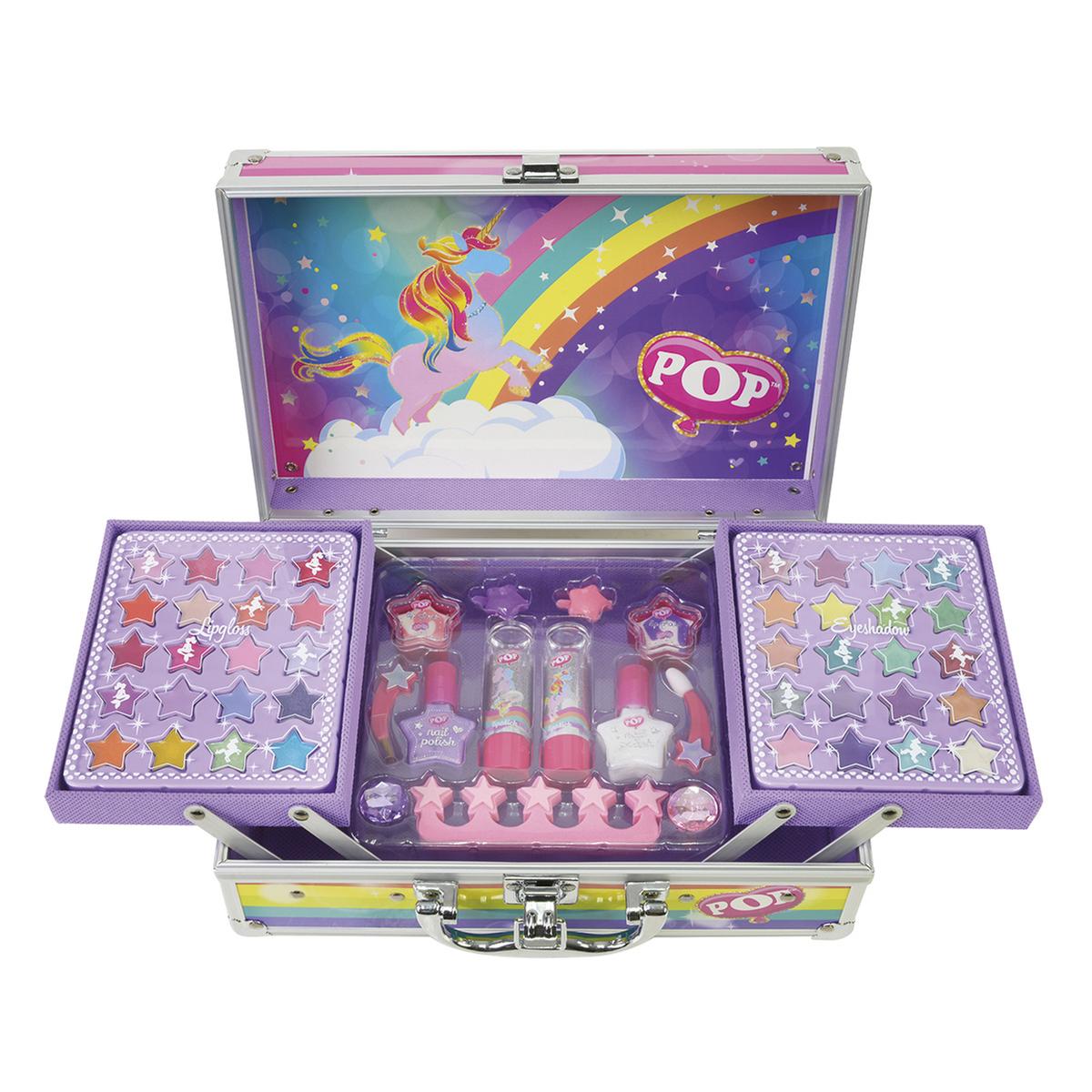 Maleta de Maquilhagem Unicórnio POP | Outras licenças de cosmética para  menina | Loja de brinquedos e videojogos Online Toysrus