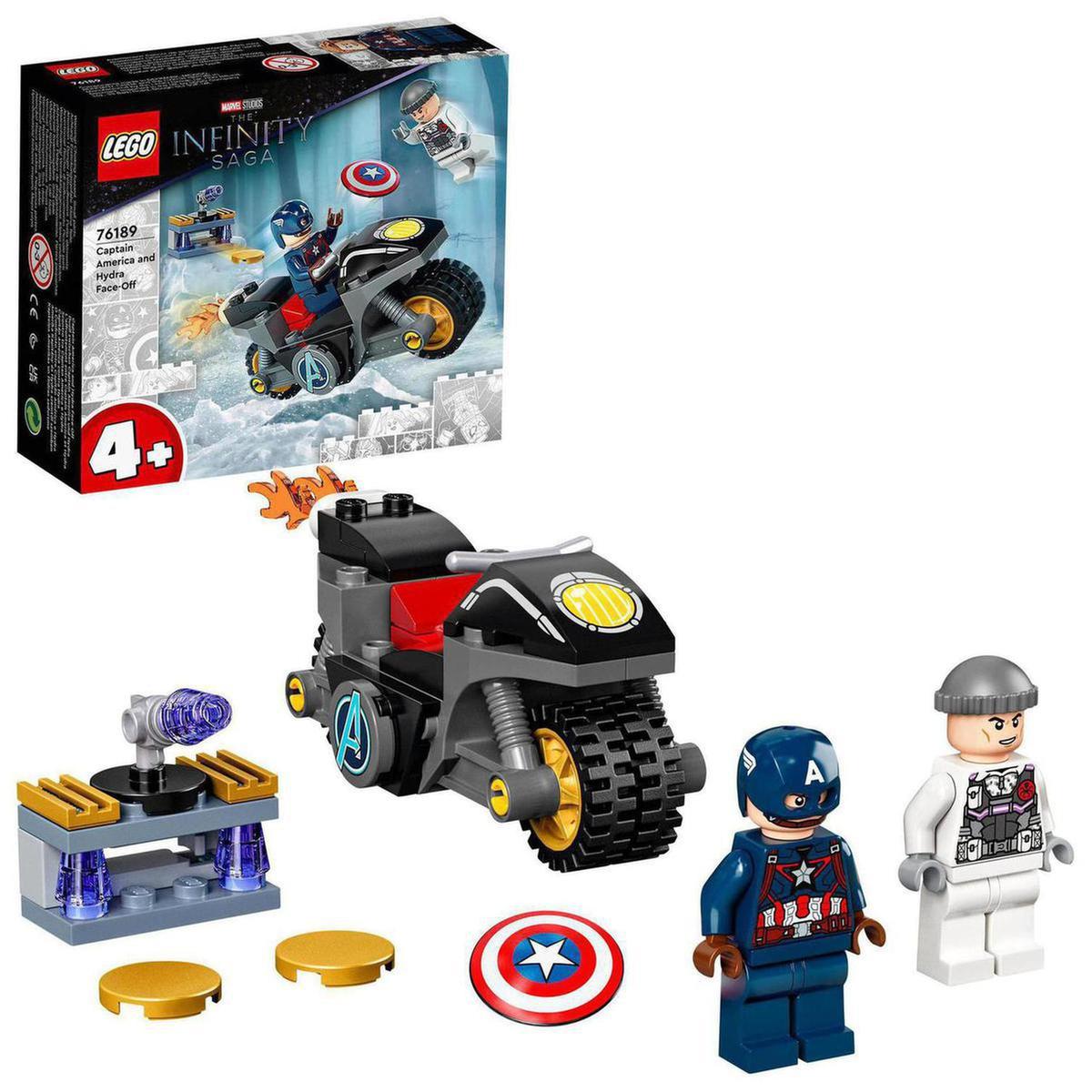 LEGO Marvel - Capitão América contra Hydra - 76189 | LEGO MARVEL SUPER  HEROES | Loja de brinquedos e videojogos Online Toysrus
