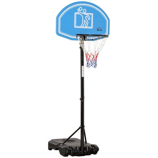 Homcom - Cesto de basquetebol de pé ajustável de 160-210 cm