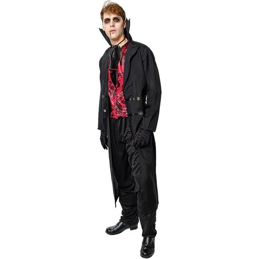 Fantasia Conde Drácula Deluxe para homem com casaco, colete e calças |  Halloween disfarce adulto | Loja de brinquedos e videojogos Online Toysrus