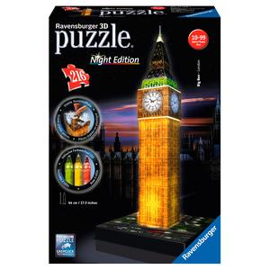 Ravensburguer - Puzzle 3D Big Ben de Noite