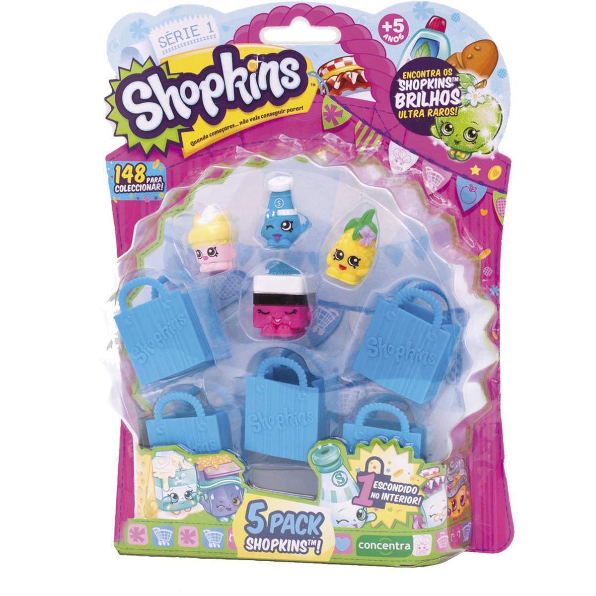 Shopkins - Pack 5 Peças (vários modelos) | SHOPKINS | Loja de brinquedos e  videojogos Online Toysrus
