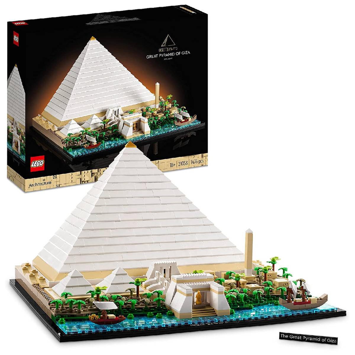 LEGO Architecture - Grande pirâmide de Giza - 21058 | LEGO | Loja de  brinquedos e videojogos Online Toysrus