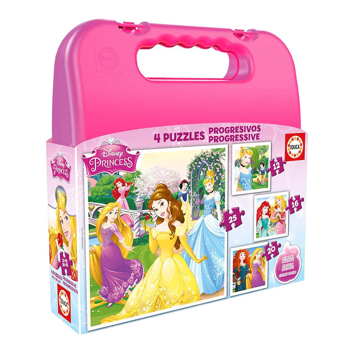 Educa Borrás - Princesas Disney - Pack puzzles 2x100