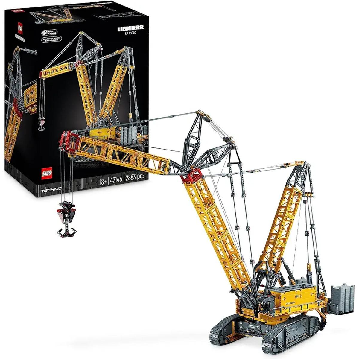 LEGO - Conjunto de guindaste com lagarta Technic, sistema de guincho e  braço extensível 934590 | LEGO TECHNIC | Loja de brinquedos e videojogos  Online Toysrus