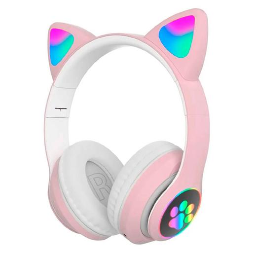 Auscultadores orelhas de gato bluetooth rosa | AUSCULTADORES | Loja de  brinquedos e videojogos Online Toysrus