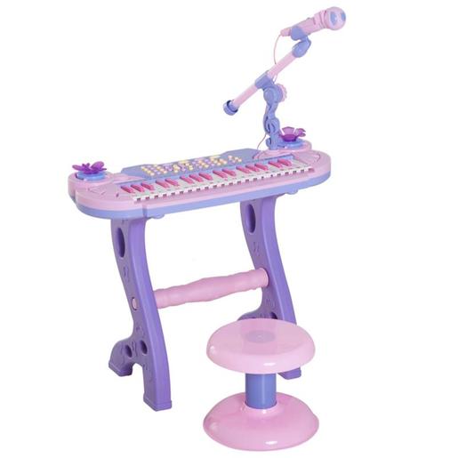 Homcom - Piano Infantil 37 Teclas Rosa HomCom | Brinquedos Educativos |  Loja de brinquedos e videojogos Online Toysrus
