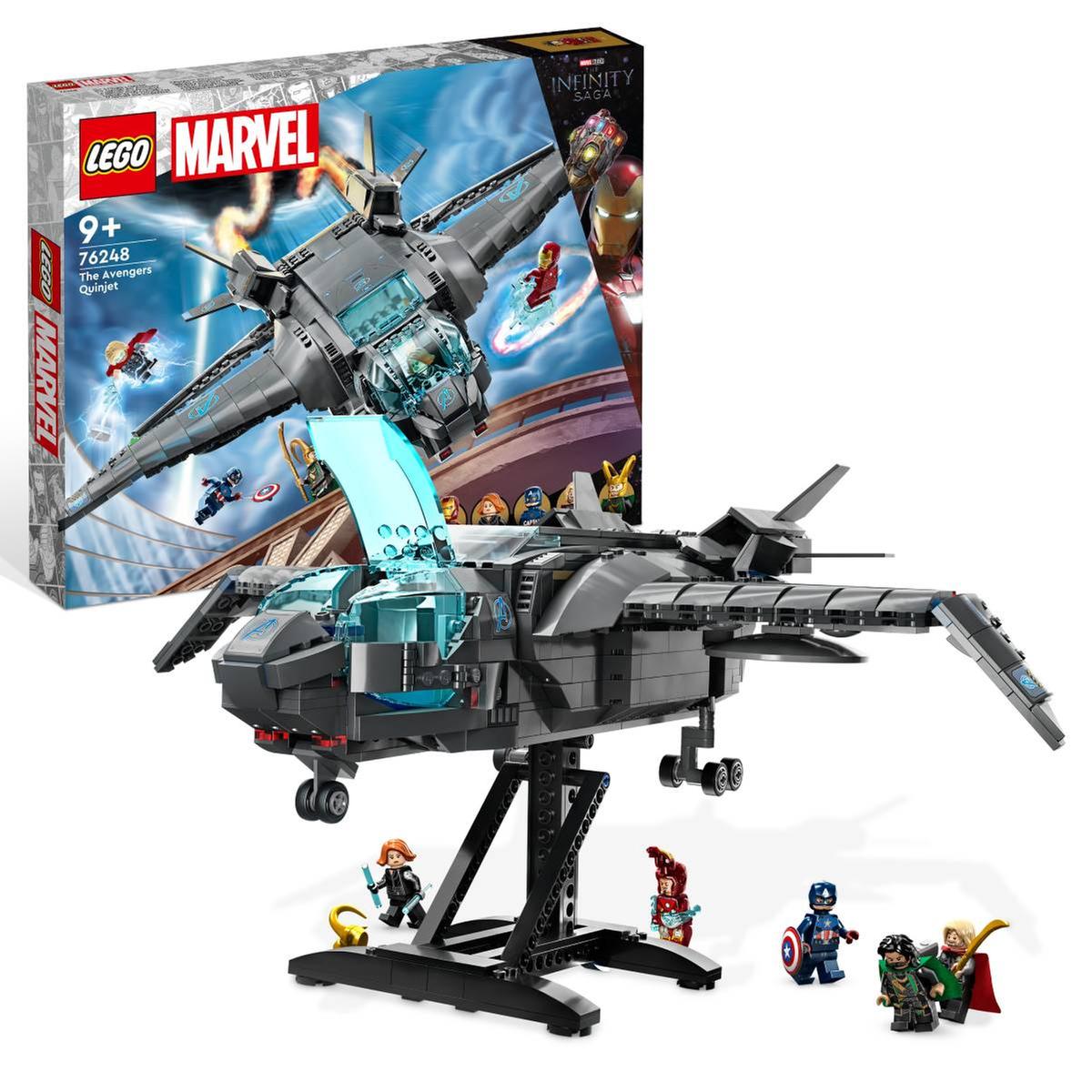 LEGO Marvel - O Quinjet dos Vingadores- 76248 | Duplo super heros | Loja de  brinquedos e videojogos Online Toysrus