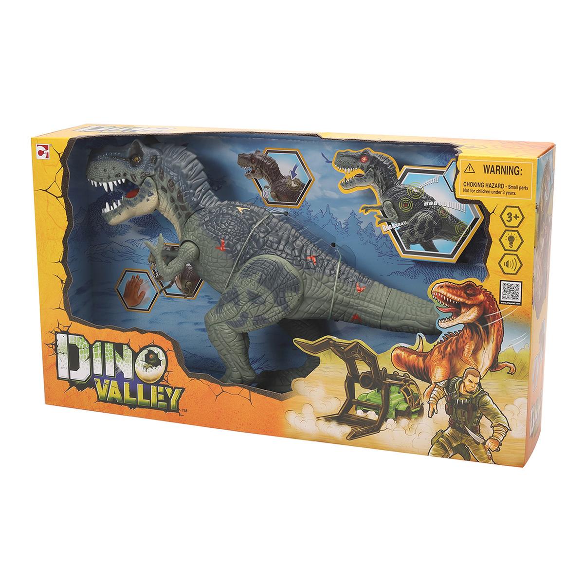Dino Valley - T-Rex Interativo | ANIMAL ZONE | Loja de brinquedos e  videojogos Online Toysrus
