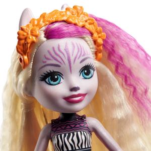 Enchantimals - Zadie Zebra e Ref - Pack boneca e mascote