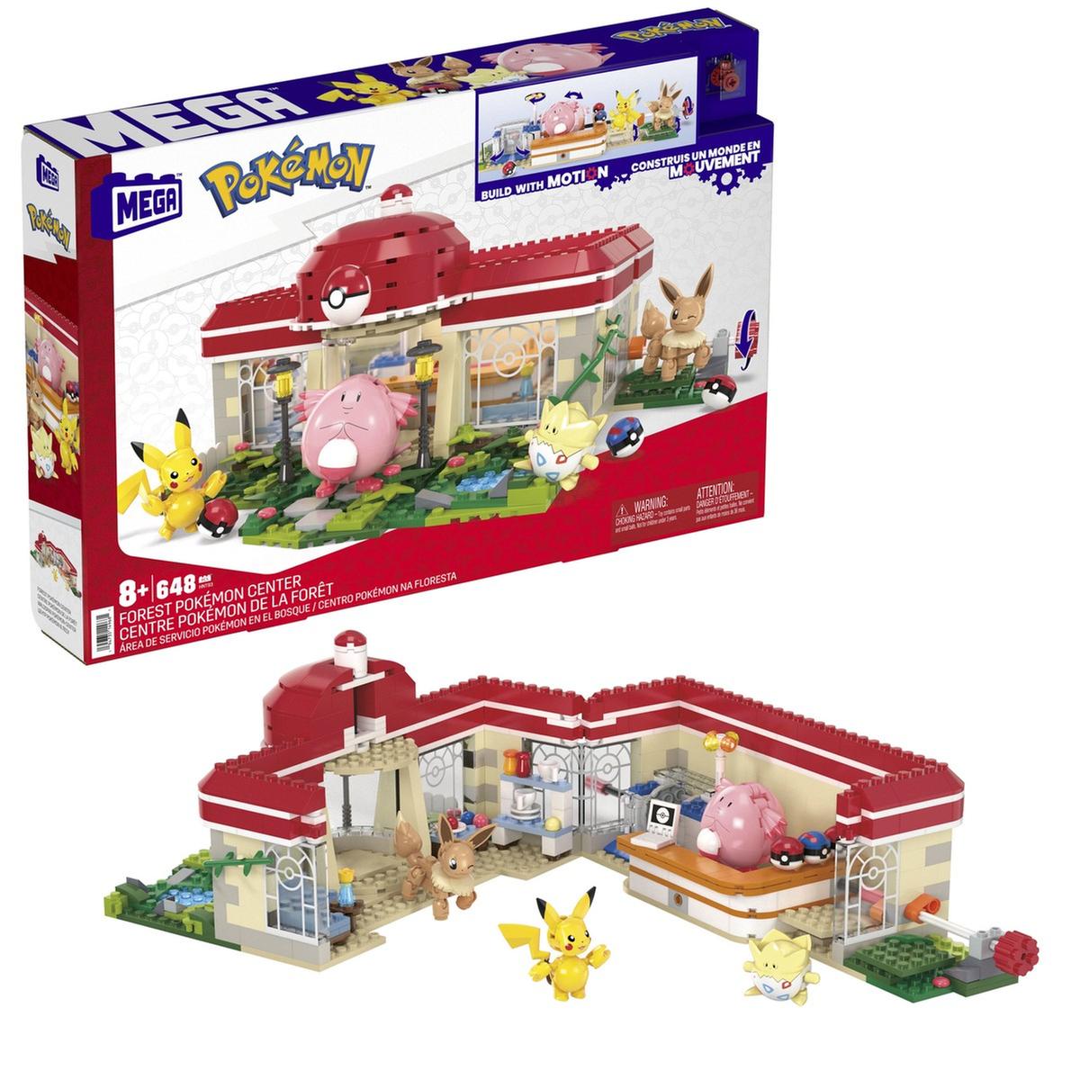 Mattel - Pokemon - Kit de construção Pokémon centro na floresta com blocos  e personagens ㅤ | OUTRAS CONSTRUÇÕES | Loja de brinquedos e videojogos  Online Toysrus
