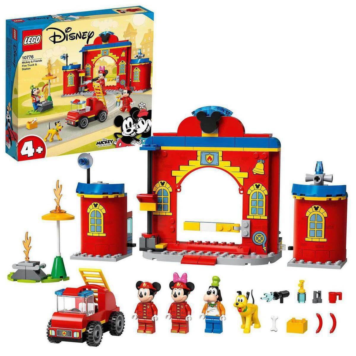 LEGO Disney - Quartel e camião de bombeiros do Mickey e seus amigos - 10776  | Disney | Loja de brinquedos e videojogos Online Toysrus