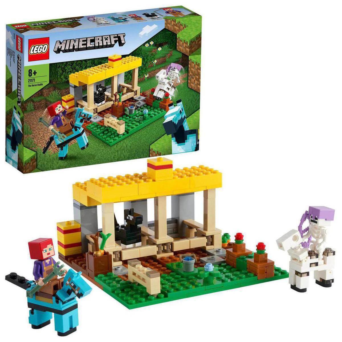 LEGO Minecraft - O estábulo dos cavalos - 21171 | LEGO MINECRAFT | Loja de  brinquedos e videojogos Online Toysrus