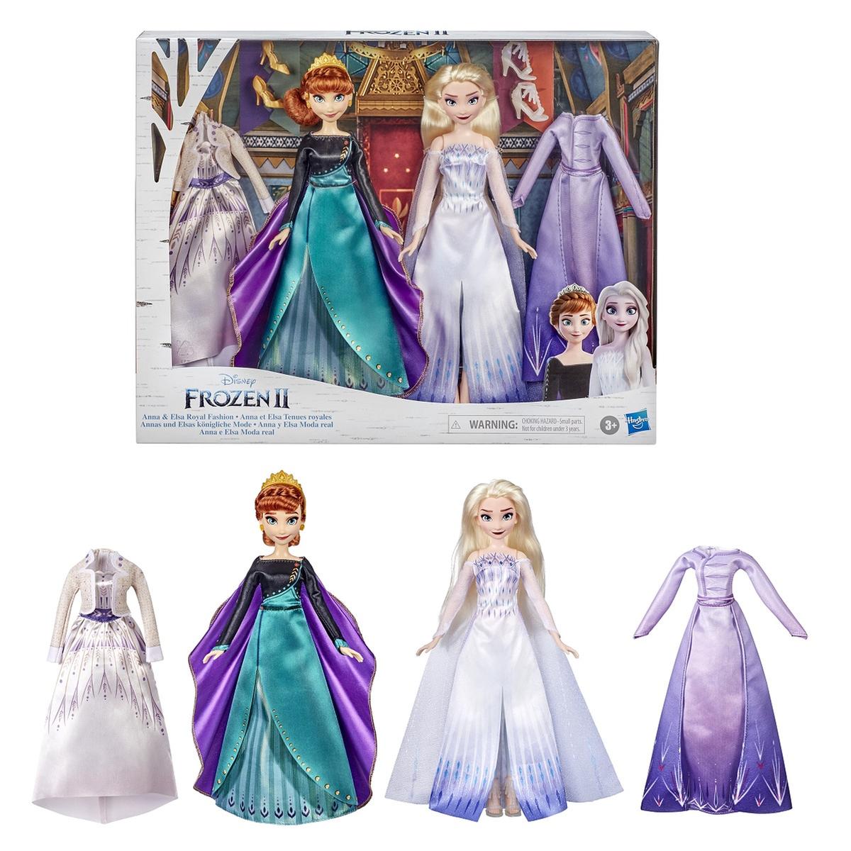 Frozen - Pack bonecas Elsa e Anna moda real | DP FROZEN | Loja de  brinquedos e videojogos Online Toysrus