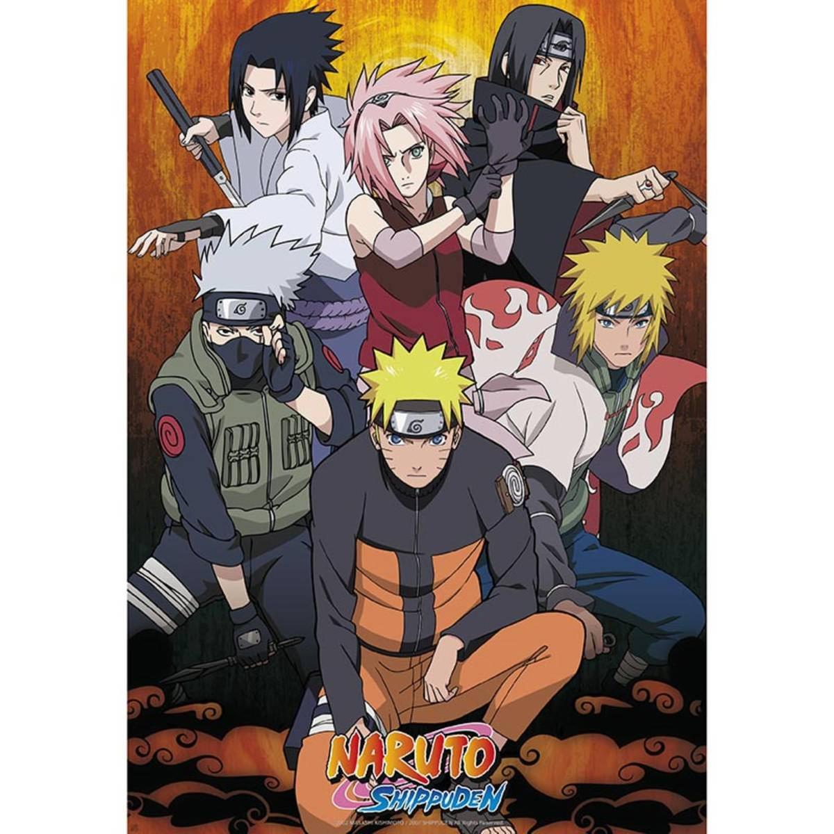 Ninjas Konoha - Póster Naruto Shippuden | MERCHANDISING | Loja de  brinquedos e videojogos Online Toysrus