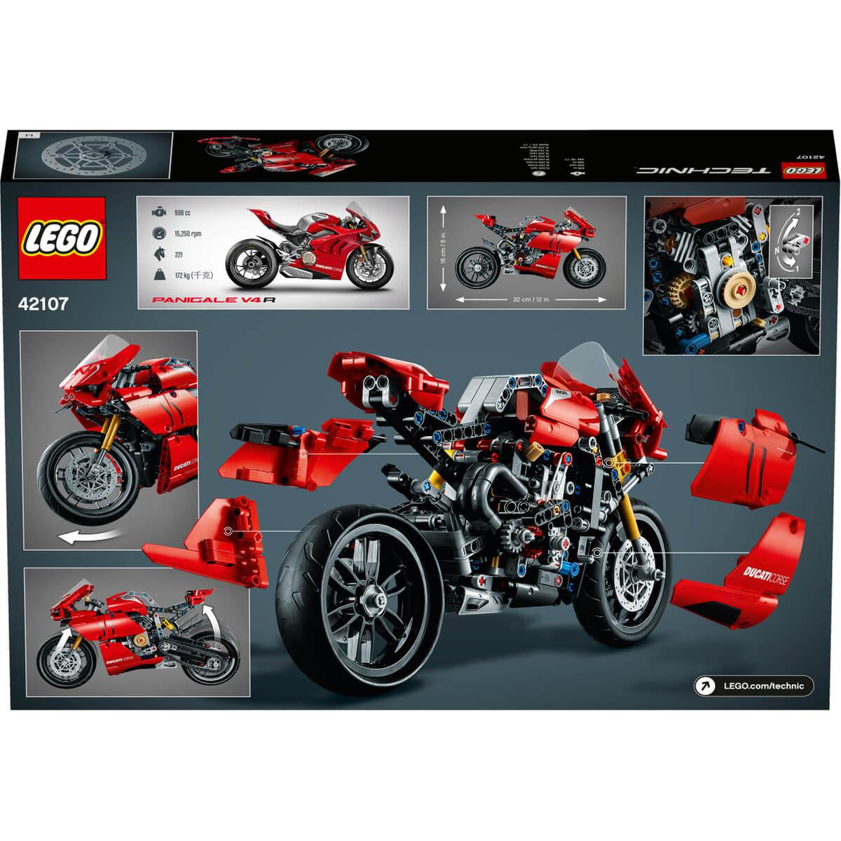 LEGO Technic - Ducati Panigale V4 R - 42107 | LEGO TECHNIC | Loja de  brinquedos e videojogos Online Toysrus