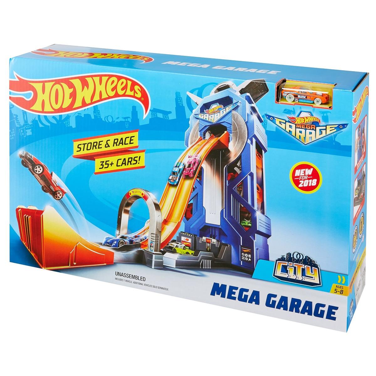 Pista De Carrinhos Hot Wheels City Garagem 4 Pisos Original - Loja