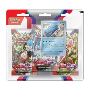 Pokémon - Pack 3 pacotes Scarlet & Violet (vários modelos)