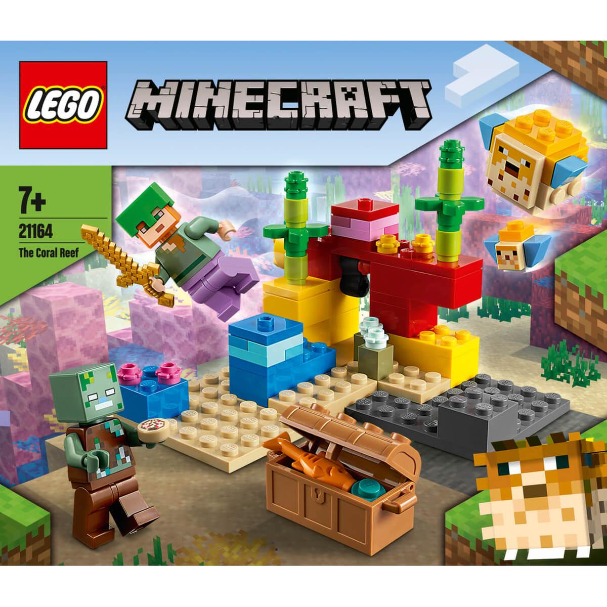 LEGO Minecraft - O recife de coral - 21164 | LEGO MINECRAFT | Loja de  brinquedos e videojogos Online Toysrus