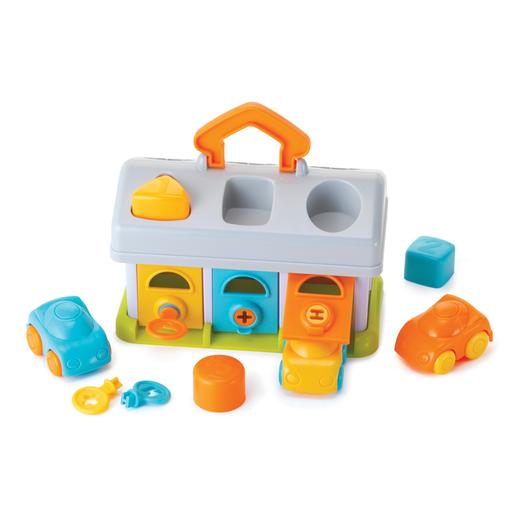 Garagem de formas e blocos de encaixe | Bruin infantil sensações bebé |  Loja de brinquedos e videojogos Online Toysrus
