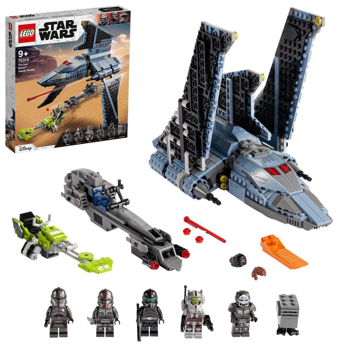 LEGO Star Wars - Vaivém de ataque The Bad Batch - 75314 | LEGO | Loja de  brinquedos e videojogos Online Toysrus