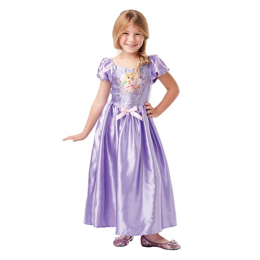 Princesas Disney - Rapunzel - Disfarce Lantejoulas 7-8 anos | DISNEY  PRINCESS DRESS UP | Loja de brinquedos e videojogos Online Toysrus
