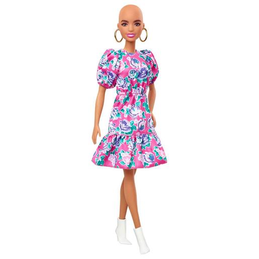 Barbie - Boneca Fashionista - Alopécica com vestido de flores | Barbie |  Loja de brinquedos e videojogos Online Toysrus