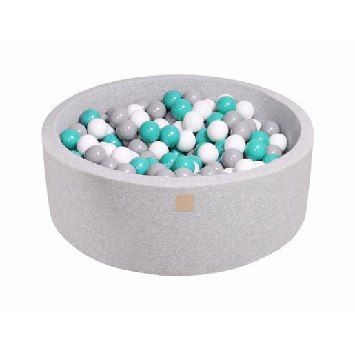 MeowBaby - Piscina redonda de bolas cinza 90 x 30 cm com 200 bolas  branco/cinza/turquesa | Casas de interior e bolas | Loja de brinquedos e  videojogos Online Toysrus