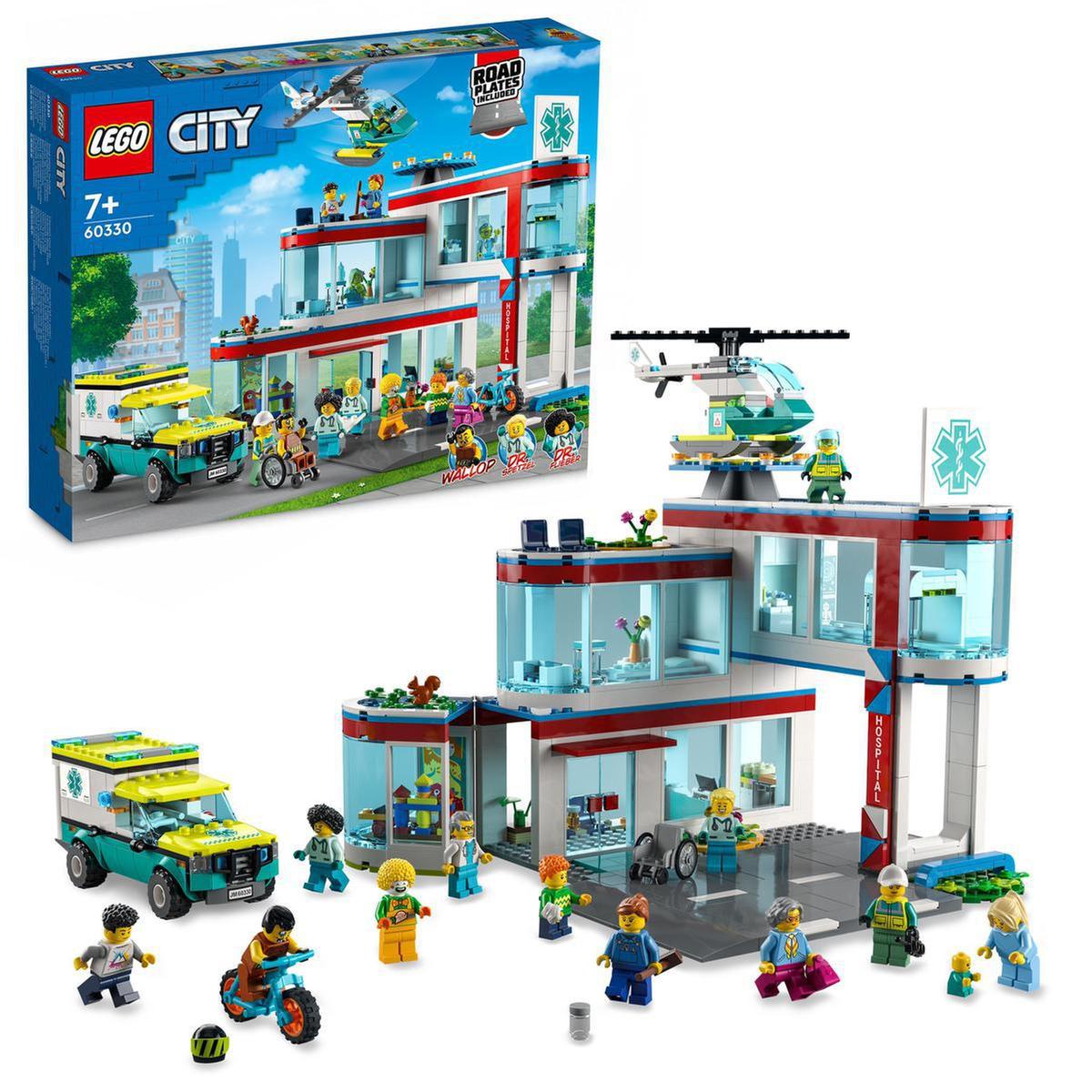 LEGO City - Hospital - 60330 | LEGO CITY | Loja de brinquedos e videojogos  Online Toysrus