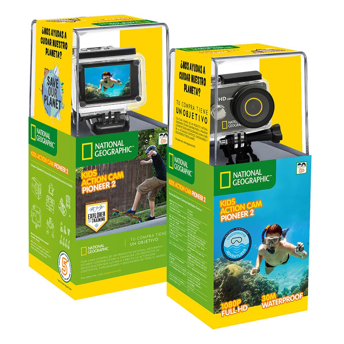 National Geographic - Kids Action Cam Pioneer 2 | Vivendo e crescendo |  Loja de brinquedos e videojogos Online Toysrus