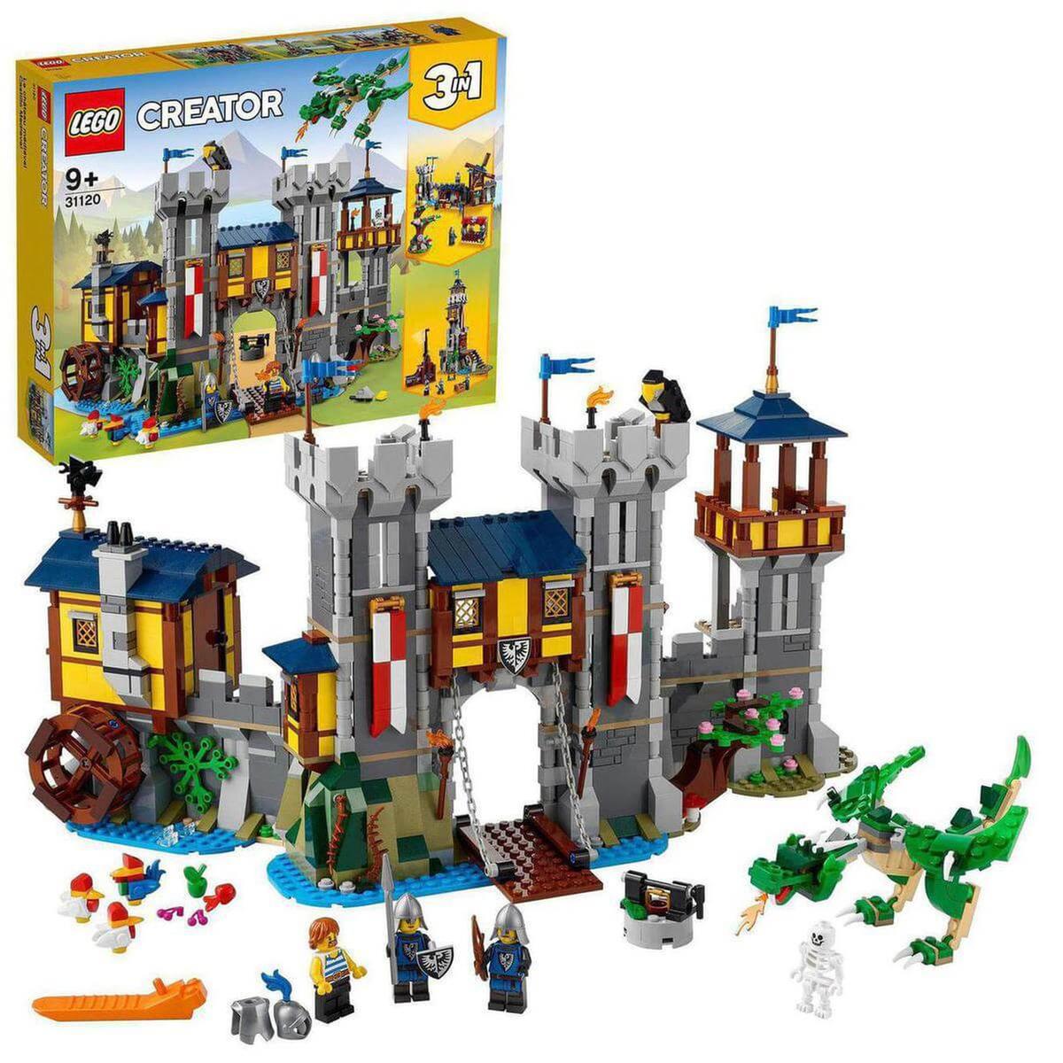 LEGO Creator - Castelo medieval - 31120 | LEGO CREATOR | Loja de brinquedos  e videojogos Online Toysrus