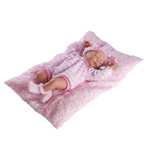 Boneca Bebé Cris 38 cm Adormecida com Almofada Rosa | Carrinhos de licença  | Loja de brinquedos e videojogos Online Toysrus