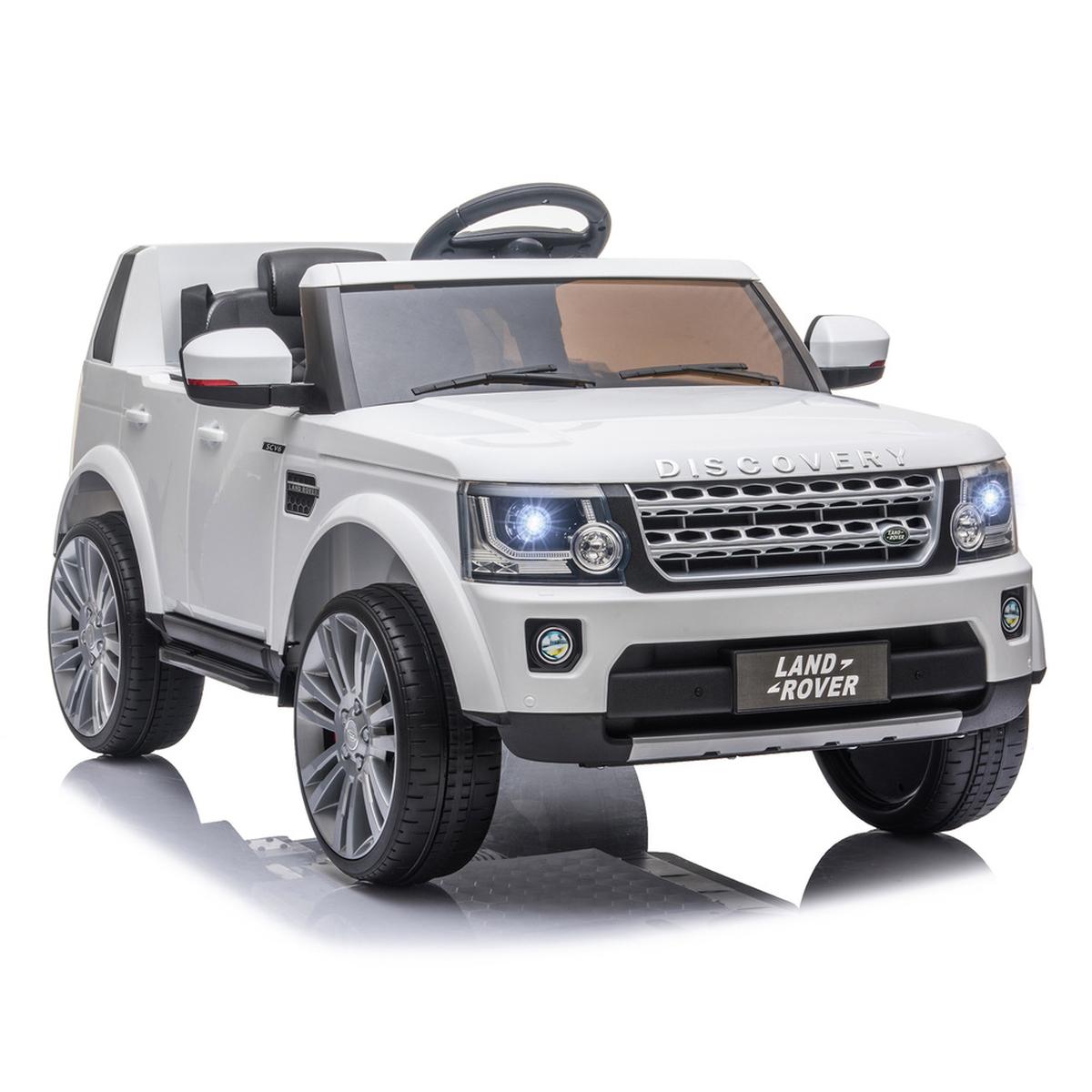 Homcom - Carro de bateria Land Rover com controle remoto Branco | CARROS  DOIS LUGARES | Loja de brinquedos e videojogos Online Toysrus