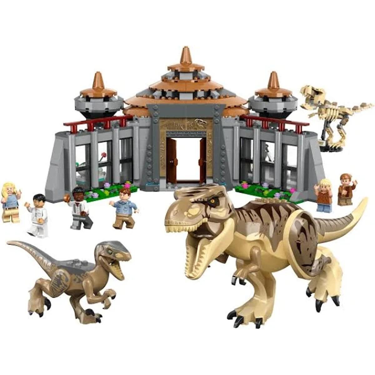 LEGO - Centro de visitantes: ataque de dinossauros T. Rex e Raptor 76961 |  LEGO OUTRAS LINHAS | Loja de brinquedos e videojogos Online Toysrus