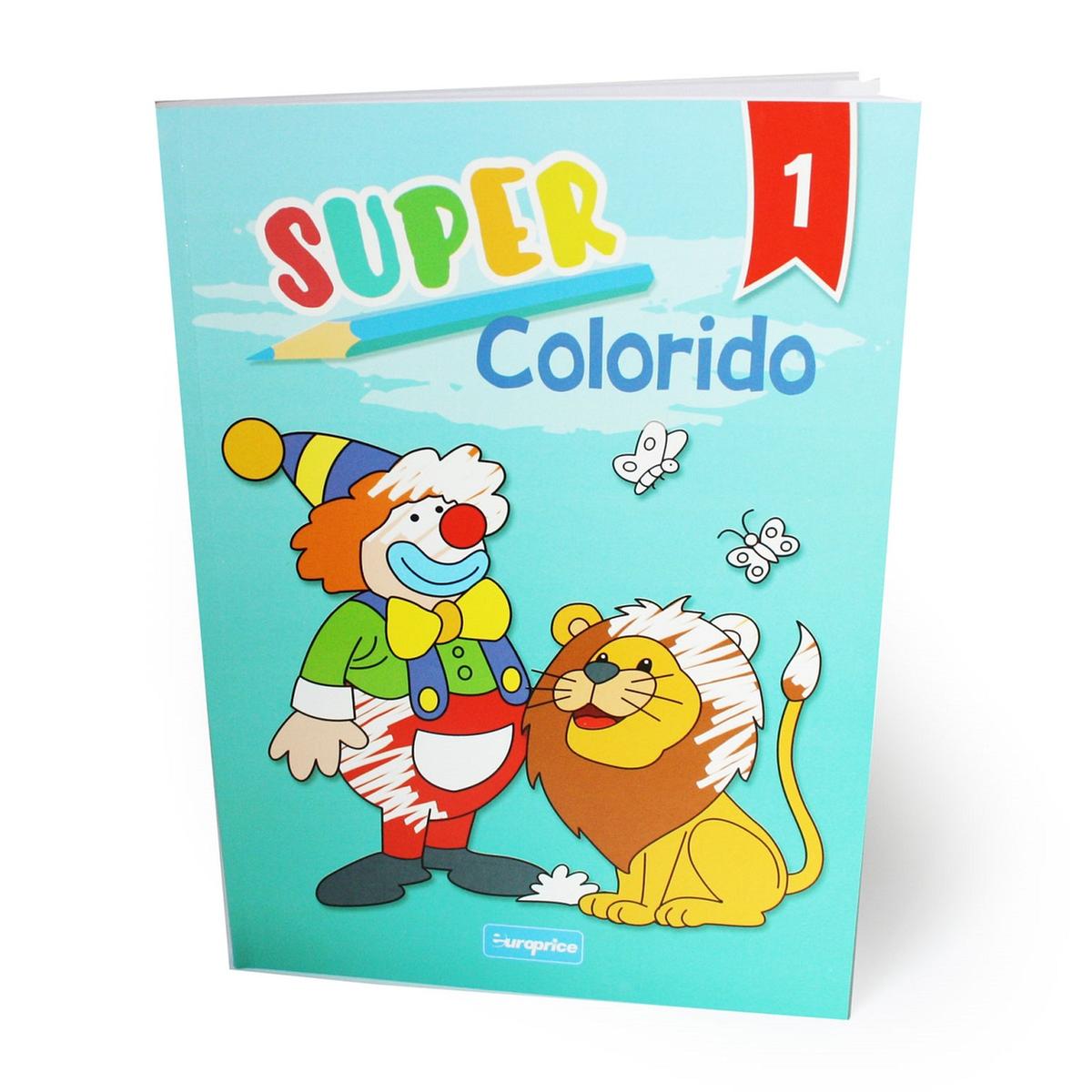 Super colorido - Livro de colorir (vários modelos) | Infantil de 3 a 6 anos  Pot | Loja de brinquedos e videojogos Online Toysrus