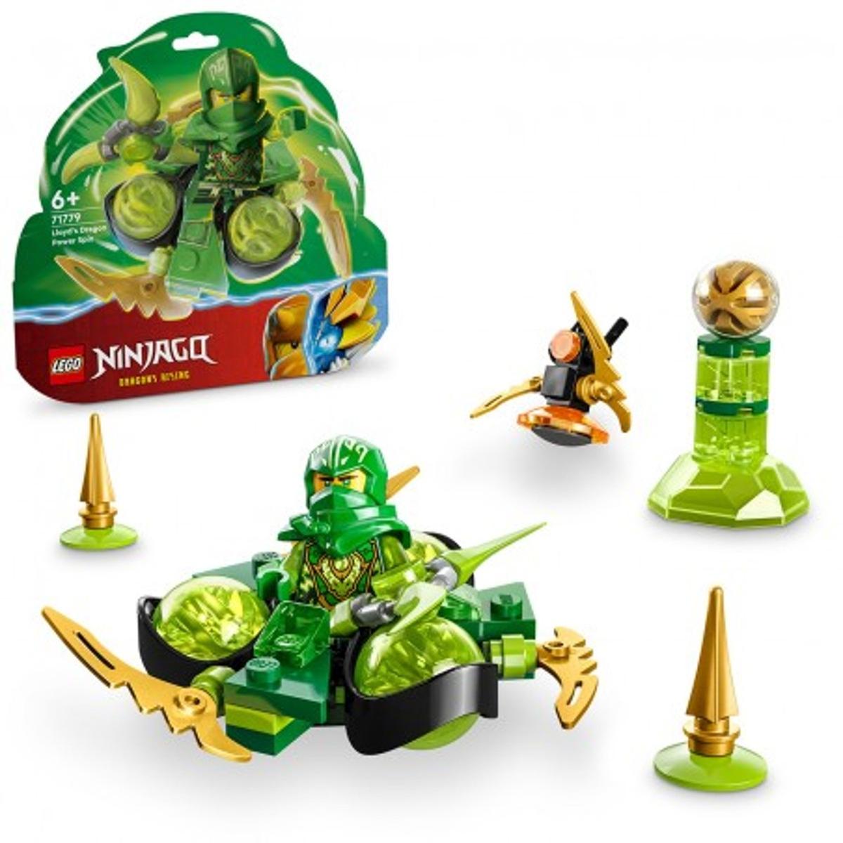 LEGO - Ninjago - Spinjitzu poder do dragão, brinquedo ninja giratório com  mini figura coleccionável 71779 | LEGO NINJAGO | Loja de brinquedos e  videojogos Online Toysrus