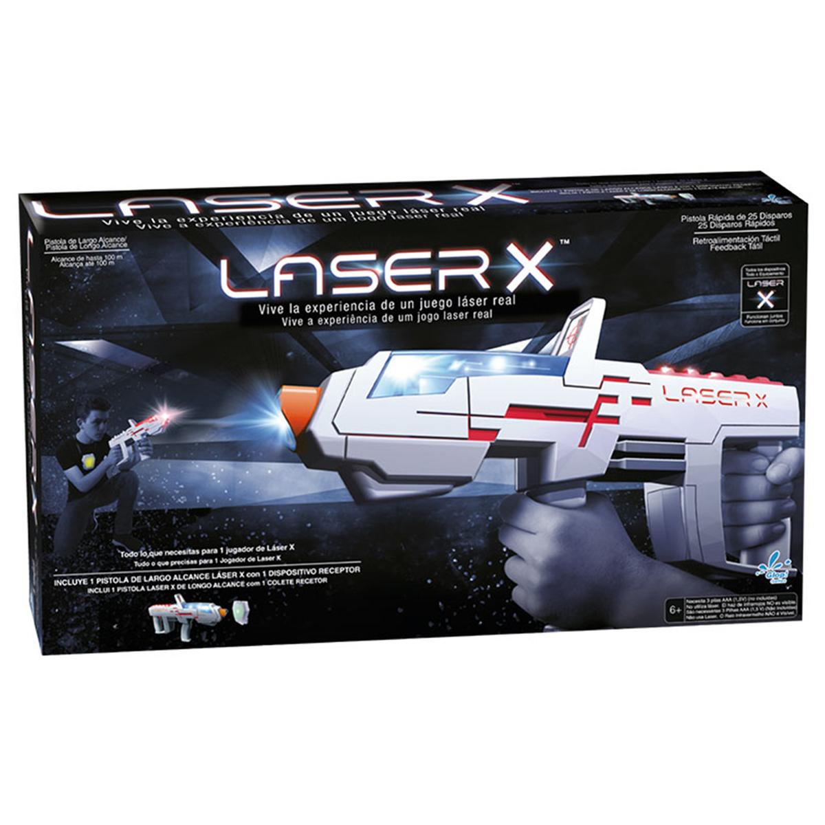 Pistola Laser X Individual | LASER BLASTER | Loja de brinquedos e  videojogos Online Toysrus