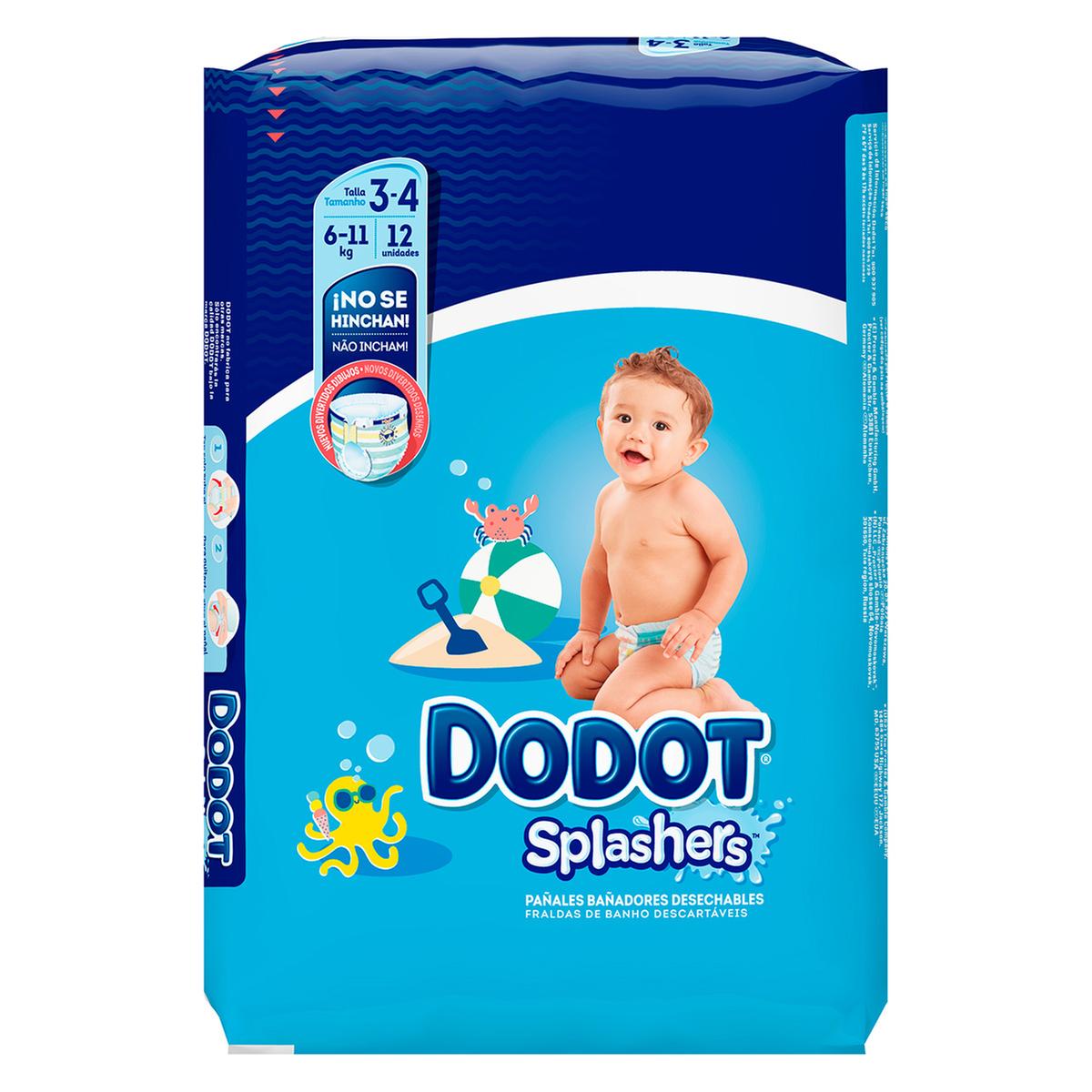 Dodot - Fraldas de Banho Descartáveis Splashers T3 (6-11kg) | Fraldas de  banho | Loja de brinquedos e videojogos Online Toysrus