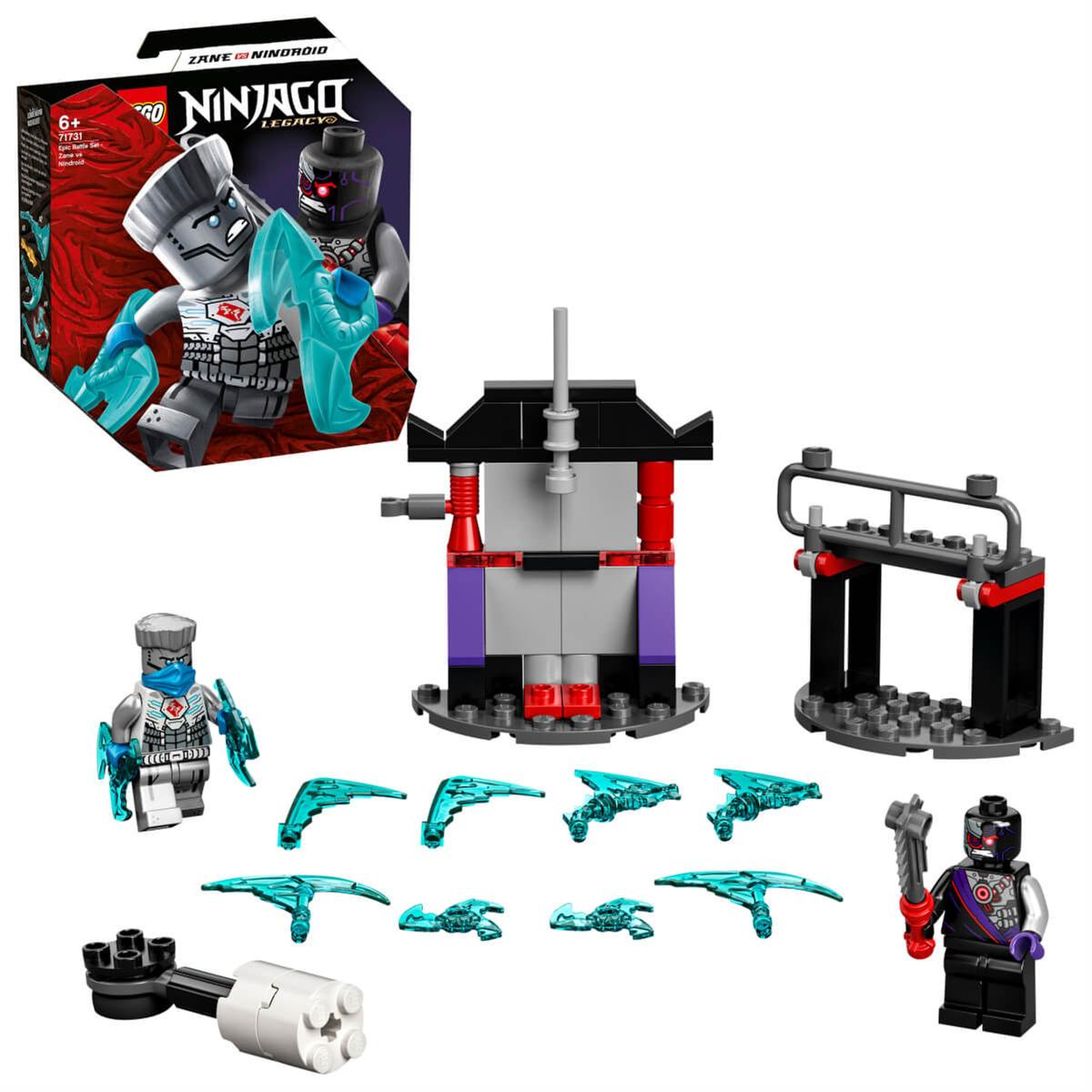 LEGO Ninjago - Set de combate épico - Zane vs Nindroid - 71731 | LEGO  NINJAGO | Loja de brinquedos e videojogos Online Toysrus