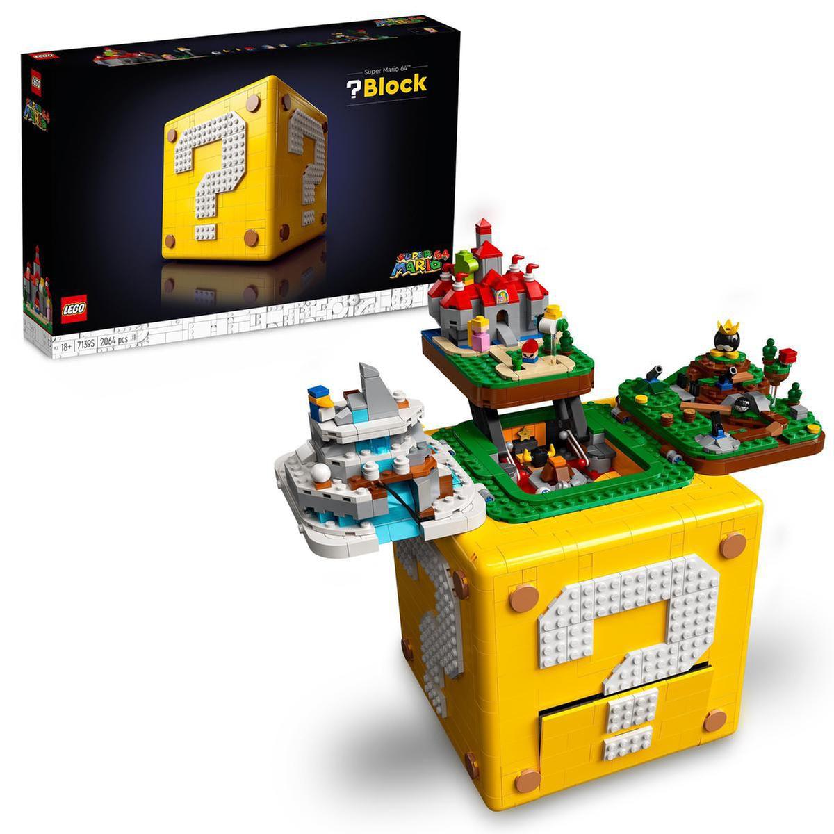 LEGO Super Mario - Bloco Interrogação de Super Mario 64 - 71395 | Super  Mario | Loja de brinquedos e videojogos Online Toysrus