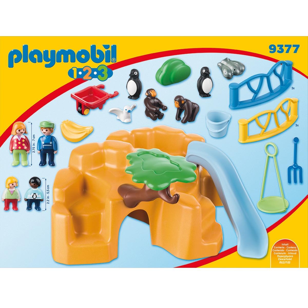 Playmobil 1.2.3 - Zoo - 9377 | Toys R' Us | Loja de brinquedos e videojogos  Online Toysrus