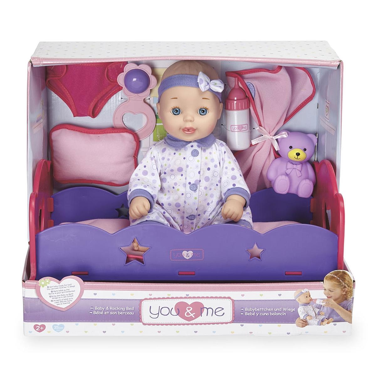 You & Me - Bebé e Berço Baloiço (vários modelos) | YM bonecas básicas e  sets até 15' | Loja de brinquedos e videojogos Online Toysrus