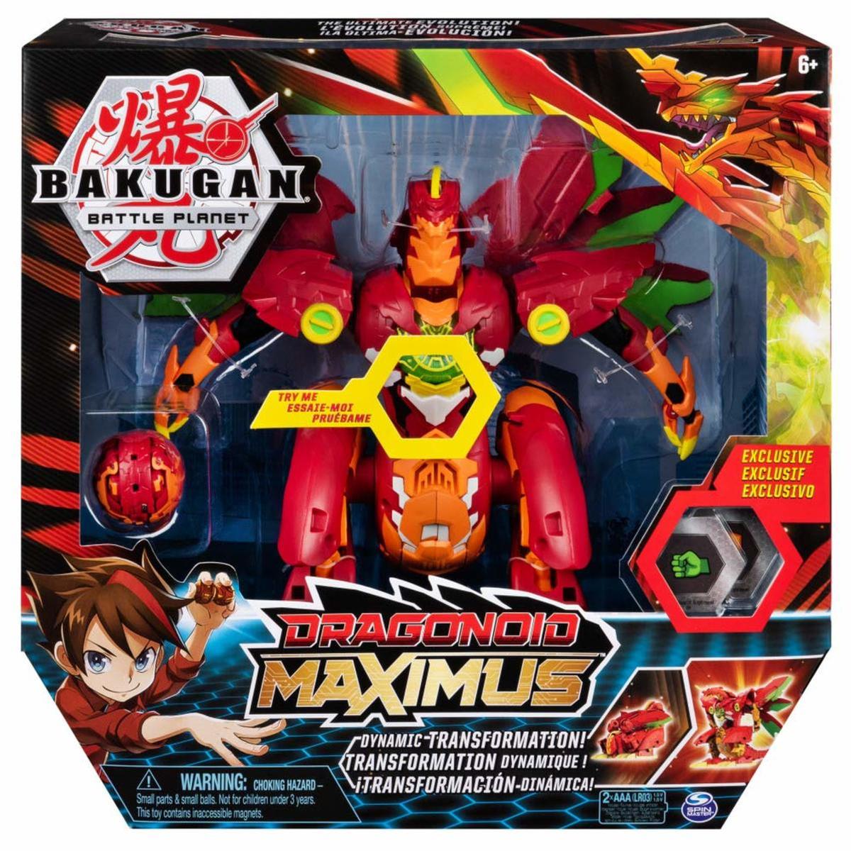 Bakugan - Dragonoid Maximus | Concentra | Loja de brinquedos e videojogos  Online Toysrus